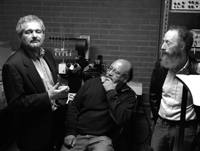Los doctores Arturo Picones, Arturo Hernández y Alberto Darszon, líderes del proyecto.