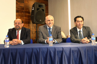 La presentación de la  colección de libros Hacia dónde va la ciencia en México estuvo a cargo de los titulares del Conacyt, la AMC y el CCC, los doctores Enrique Cabrero, Jaime Urrutia y Jorge Flores.