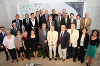 Organizadores y participantes en la Semana Mexicana de Ciencia y Tecnología realizada en Berlín, Alemania, los días 4, 5 y 6 de julio, en el marco del Año Dual México-Alemania.