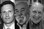 Carlos Martínez Alonso (España), Víctor Alberto Ramos (Argentina) y Juan Carlos Castilla (Chile) ganadores del Premio México de Ciencia y Tecnología en 2014, 2013 y 2012.