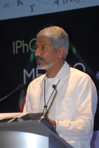 El doctor José Luis Morán López, director fundador del Instituto Potosino de Investigación Científica y Tecnológica y miembro de la AMC.