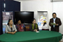 De izquierda a derecha, Lic. Xiuyen Falconi Robles, Mtro. Juan Pedro Pérez Vázquez, Dra. María Dolores Palomo Infante e Ing. Juan Manuel Sánchez.
