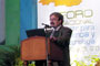 José Antonio de la Peña, director adjunto del Conacyt, al participar en el Foro.