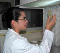 Isabel Gómez Gómez es una ganadora de las Becas para las Mujeres en la Ciencia L´Oréal-UNESCO-AMC 2011.