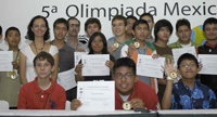 Jóvenes ganadores a nivel nacional competirán en la etapa internacional donde mostraran sus conocimientos en Geografía.