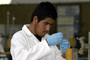 En el último día de exámenes de la XXI Olimpiada Nacional de Química que organiza la Academia Mexicana de Ciencias (AMC).