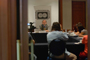 Aspecto de la conferencia de prensa que ofreció el también ex presidente de la AMC, Francisco Bolívar Zapata, sobre el reciente hallazgo del cienífico estadounidense Craig Venter.