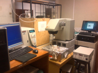 Laboratorio de producción de hidrógeno en la Facultad de Ingeniería de la Universidad Autónoma de Nuevo León.