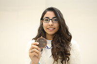 Alexa Stephania García Rendón, de Sonora. Obtuvo medalla de bronce.