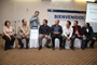 La doctora Antonia Dosal y los doctores Leonardo Álvarez, Mauricio Castro, Carlos Wiechers, Roberto Flores, Joel Yuen, José Miguel Mora y Natalia González.