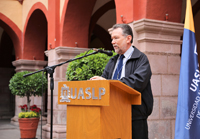 Doctor Mauricio Castro, coordinador, de la ONQ de la Academia Mexicana de Ciencias.