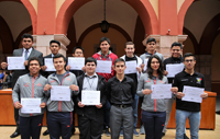 Al concluir hoy la XXVI Olimpiada Nacional de Química en San Luis Potosí, se conformó la preselección de estudiantes que recibirá entrenamiento para luego integrar los equipos que representarán a México en las Olimpiadas Internacional e Iberoamericana a realizarse este año en Tailandia y Perú, respectivamente.