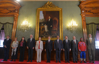 El presidente Enrique Peña Nieto entregó hoy los Premios Nacionales de Ciencias, Artes y Literatura 2017, en una ceremonia realizada en Palacio Nacional.