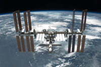 La NASA ha considerado que CREAM, en el que participa un grupo de expertos mexicanos, tendría una excelente plataforma de estudio en la Estación Espacial Internacional (en la imagen), explicó el doctor Arturo Menchaca, ex presidente de la AMC.