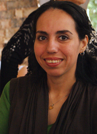 La doctora Matilde Jiménez Coello, investigadora de la Universidad Autónoma de Yucatán, fue una de las ganadoras de las Becas para Mujeres L'Oreal-UNESCO-AMC 2014, que se entregaron hoy en el Museo Nacional de Antropología.
