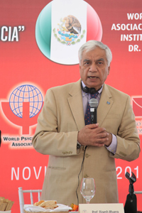 Doctor Dinesh Bhugra, presidente de la Asociación Mundial de Psiquiatría.