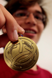 Andrés Fernández Macías, del Distrito Federal, obtuvo la medalla de bronce en la competencia internacional.