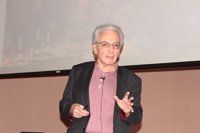 El Premio Nobel de Física 2007, doctor Albert Fert, ofreció la conferencia La ruta desde la ciencia fundamental a la innovación tecnológica, en la Facultad de Ciencias de la UNAM.