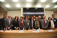 Integrantes de la Comisión de Ciencia y Tecnología de la Cámara de Diputados, entre otros legisladores, y miembros de la comunidad científica del país participaron en la inauguración y en la primera sesión plenaria del Conversatorio para el análisis del Sistema Nacional de Ciencia, Tecnología e Innovación, celebrado en el Palacio Legislativo.