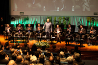 Ceremonia del 52 Aniversario del Instituto Mexicano del Petróleo, acto presidido por el secretario de Energía, Pedro Joaquín Coldwell.