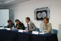 Mari Carmen Serra Puche, Beatriz Paredes Rangel, Juan Pedro Laclette y
Rosaura Ruiz en la sede de la AMC.