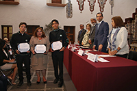 Ceremonia de entrega del Premio Nacional Juvenil del Agua 2018 en el Museo Casa del Risc.