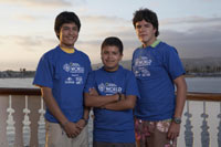 El equipo mexicano conformado por los finalistas de la Olimpiada Mexicana de Geografí­a, organizada por la AMC.