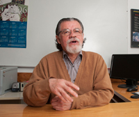 El doctor León Olivé, investigador del Instituto de Investigaciones Filosóficas de la UNAM y miembro de la Academia Mexicana de Ciencias.