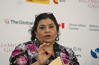 Emma Margarita Iriarte, coordinadora regional de la Iniciativa para la eliminación de malaria en Mesoamérica y República Dominicana.