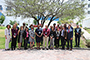 Parte del grupo de expertos procedentes de distintas universidades y centros de investigación que participaron en el taller binacional sobre tierras áridas transfronterizas Estados Unidos-México, actividad organizada por las Academias Nacionales de Ciencias, Ingeniería y Medicina de ambos países y realizada del 2 al 4 de mayo en las instalaciones del Ipicyt, en San Luis Potosí.