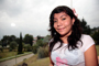 Jocelíne Cheé Santiago, de Unión Hidalgo, Oaxaca, de 15 años, la más jóven de los becarios.