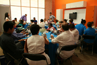 El cierre de la XVI Reunión de Coordinadores de Domingos en la Ciencia de la AMC se llevó a cabo en la biblioteca del Espacio Interactivo “La Rodadora” en Ciudad Juárez, Chihuahua.