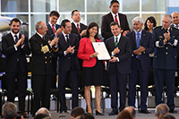 Premio de Investigación 2017 de la AMC en el área de ciencias exactas: Liliana Quintanar Vera, del Departamento de Química del Centro de Investigación y de Estudios Avanzados, del IPN.