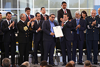 Premio de Investigación 2017 de la AMC en el área de ciencias naturales: Ranier Gutiérrez Mendoza, del Departamento de Farmacología del Centro de Investigación y de Estudios Avanzados, del IPN.