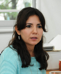 Ilia Alvarado Sizzo, del Instituto de Geografía-UNAM.