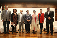 Roberto Villers, Julia Tagüeña, José Franco, Lilia Sarmiento, Beatriz Paredes, Telma Castro y Andrés Farias, encabezaron la ceremonia de premiación del Concurso Vive conCiencia 2018.