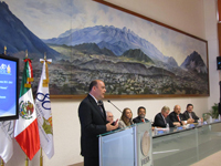 El doctor Enrique Jurado Ybarra, asumió hoy la presidencia de la Sección Regional Noreste de la Academia Mexicana de Ciencias.