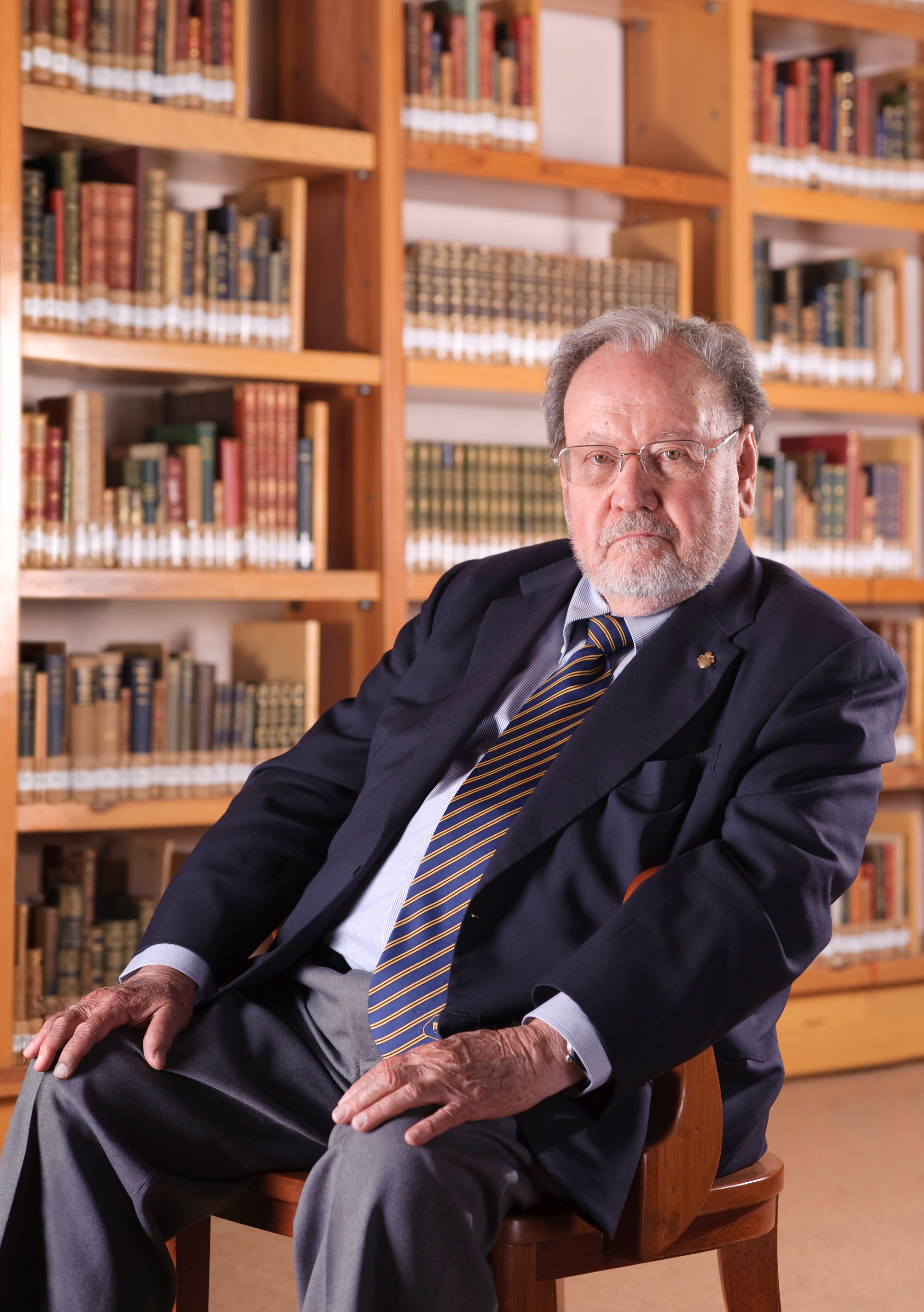 Guillermo Soberón Acevedo, decano de los expresidentes de la Academia Mexicana de Ciencias. Foto: El Colegio Nacional.