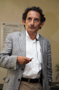 El doctor Alejandro López Valdivieso, investigador del Instituto de Física de la Universidad Autónoma de San Luis Potosí.