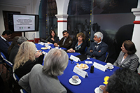 Los titulares de la Secretaría de Educación, Ciencia, Tecnología e Innovación  de la Ciudad de México y de la Academia Mexicana de Ciencias firman convenio de colaboración.