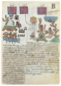 En la imagen se resalta el Códice Telleriano-Remensis, registro de un temblor de tierra ocurrido en 1507
