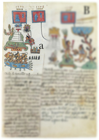 En la imagen se resalta el Códice Telleriano-Remensis, registro de un temblor de tierra ocurrido en 1507.