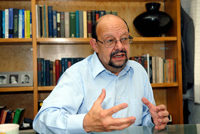 Doctor Jorge Flores Valdés, investigador emérito de la UNAM, ex presidente de la Academia Mexicana de Ciencias.