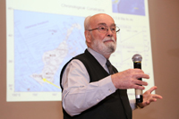 Doctor Víctor Ramos, profesor emérito de la Universidad de Buenos Aires. Ganador del Premio México de Ciencia y Tecnología 2013.