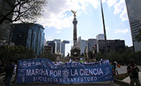 Por segunda ocasión se realizó en la Ciudad de México la Marcha por la Ciencia, la cual partió del Ángel de la Independencia y finalizó en el Zócalo. En ella participaron estudiantes, investigadores y ciudadanos que expresaron demandas a favor de la ciencia y la tecnología.