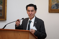 Doctor Jaime Urrutia Fucugauchi, presidente de la Academia Mexicana de Ciencias, en la Residencia de Suecia en México.
