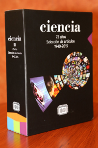 Como parte de la celebración del aniversario 75 de la revista Ciencia se conformó una selección de artículos, cuya presentación estuvo a cargo del doctor Carlos Prieto de Castro