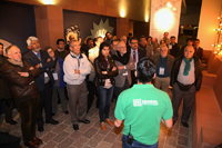 Participantes de la reunión Construyendo el futuro – Encuentros de Ciencia San Luis Potosí 2016 visitaron el museo, como parte de las actividades de la segunda edición de este encuentro.