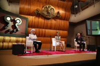 Arnoldo Kraus, Asunción Álvarez y Ruy Pérez Tamayo participaron en la primera mesa de diálogo Muerte, parte de la vida.