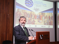 Luca Scarantino, secretario general de la Federación Internacional de Sociedades de Filosofía.